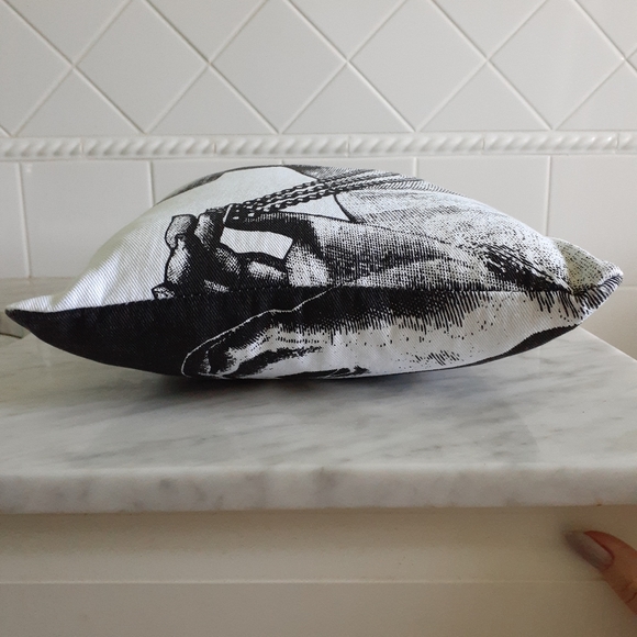 ❌SOLD❌ CB2 Down Reversible Throw Pillow NWOT - Picture 3 of 7